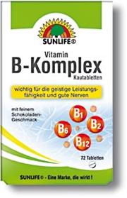 Vitamin B Complex chewable tablets